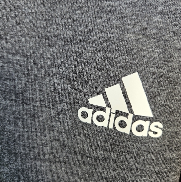 Adidas Gray Raglan Long Sleeve Shirt - Picture 3 of 5